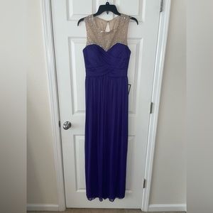 Sold Purple gown for a formal event size 9